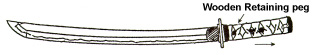 sword-wooden peg diagram